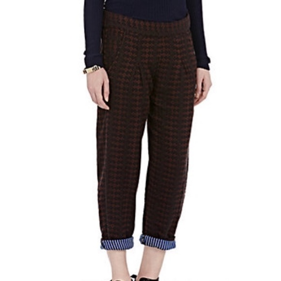 Ace & Jig Pants - Ace & Jig Westside Pull On Ankle Pants Chestnut S